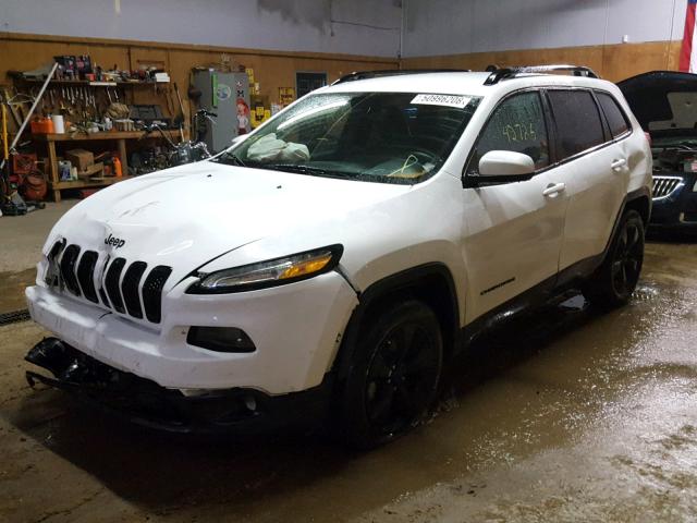 1C4PJMCB4FW728314 - 2015 JEEP CHEROKEE L WHITE photo 2