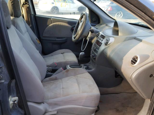 1G8AJ55F66Z205395 - 2006 SATURN ION LEVEL GRAY photo 5