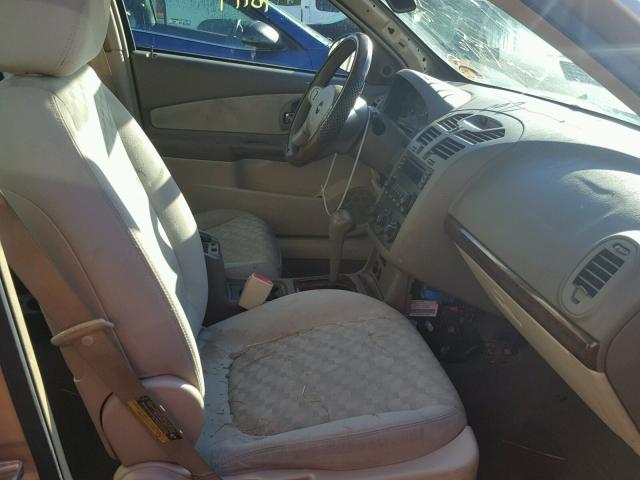 1G1ZT52855F253942 - 2005 CHEVROLET MALIBU LS 金色 照片 5