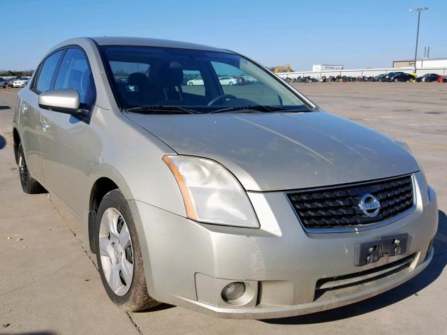 3N1AB61E48L611470 - 2008 NISSAN SENTRA 2.0 TAN photo 1