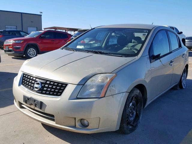 3N1AB61E48L611470 - 2008 NISSAN SENTRA 2.0 TAN photo 2