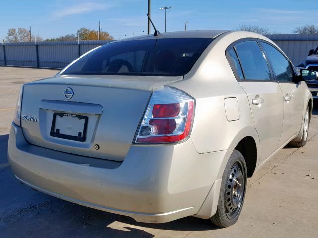 3N1AB61E48L611470 - 2008 NISSAN SENTRA 2.0 TAN photo 4