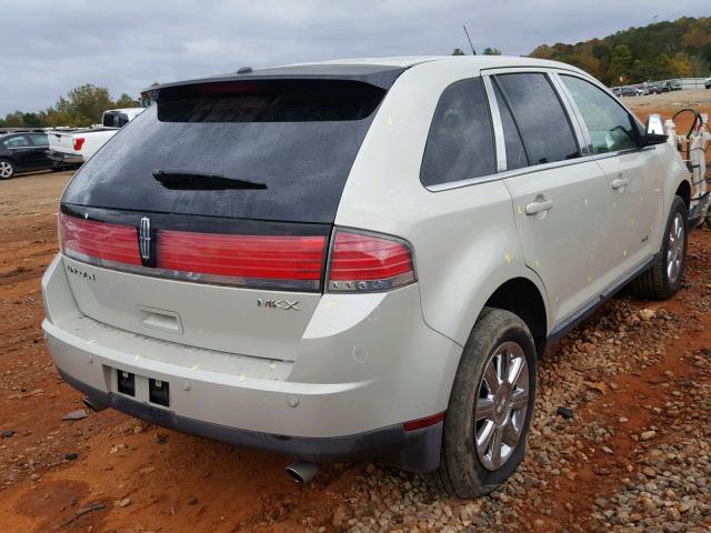 2LMDU68C27BJ29017 - 2007 LINCOLN MKX WHITE photo 4