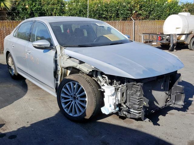 1VWBT7A31GC053233 - 2016 VOLKSWAGEN PASSAT SE SILVER photo 1