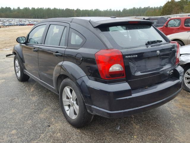 1B3CB3HA9AD616751 - 2010 DODGE CALIBER MA BLACK photo 3