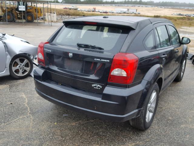 1B3CB3HA9AD616751 - 2010 DODGE CALIBER MA BLACK photo 4