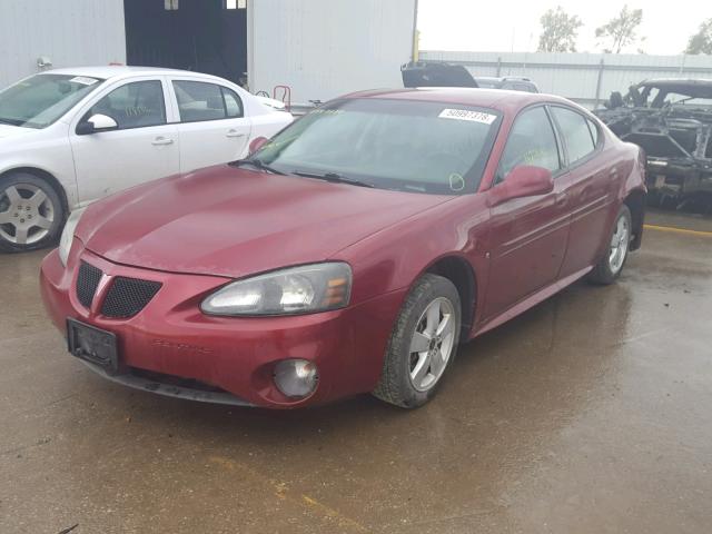 2G2WP552361170450 - 2006 PONTIAC GRAND PRIX Շագանակագույն լուսանկար 2