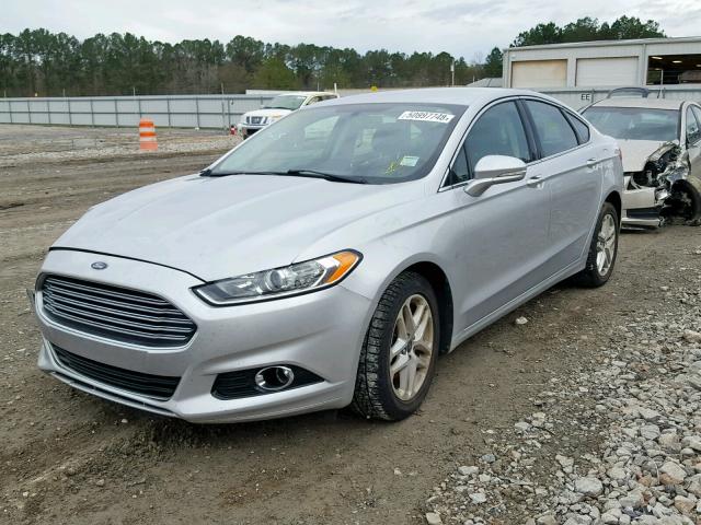 3FA6P0D96ER322332 - 2014 FORD FUSION TIT SILVER photo 2