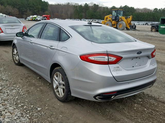 3FA6P0D96ER322332 - 2014 FORD FUSION TIT SILVER photo 3