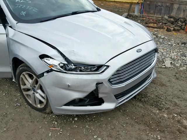 3FA6P0D96ER322332 - 2014 FORD FUSION TIT SILVER photo 9