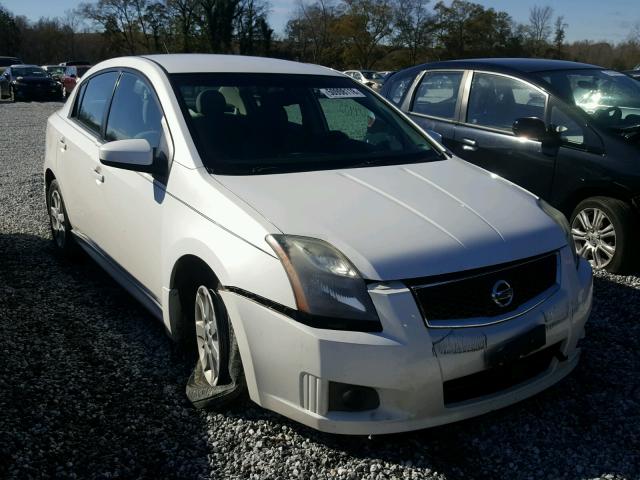 3N1AB6AP9BL621307 - 2011 NISSAN SENTRA 2.0 WHITE photo 1