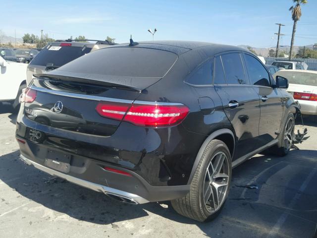 4JGED6EBXGA022210 - 2016 MERCEDES-BENZ GLE COUPE BLACK photo 4