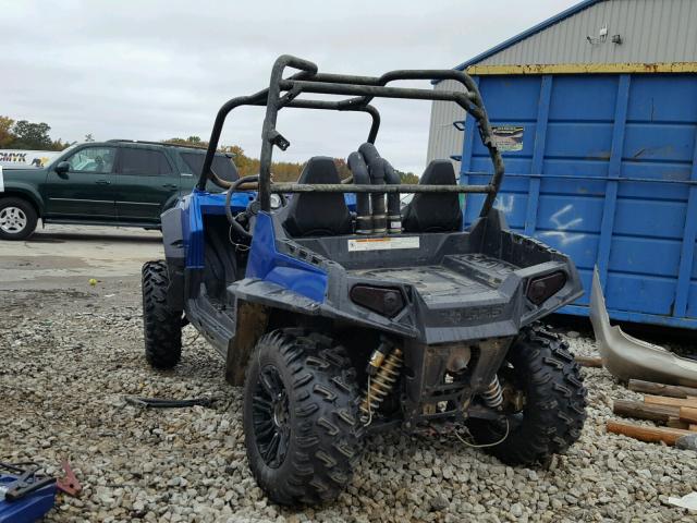 4XAVE76A0DF254169 - 2013 POLARIS RZR 800 S BLUE photo 3