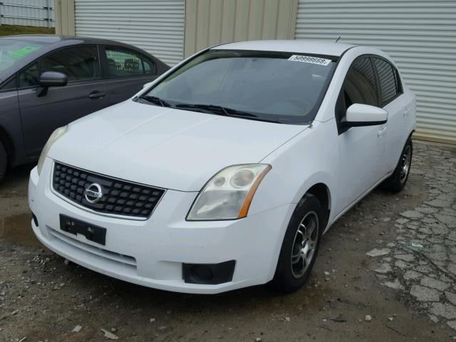 3N1AB61E87L672707 - 2007 NISSAN SENTRA 2.0 WHITE photo 2