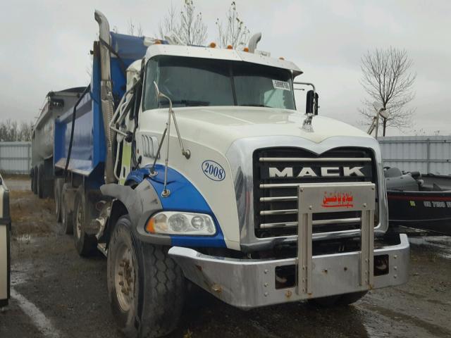 1M2AX16C3DM021054 - 2013 MACK 800 GU800 WHITE photo 1