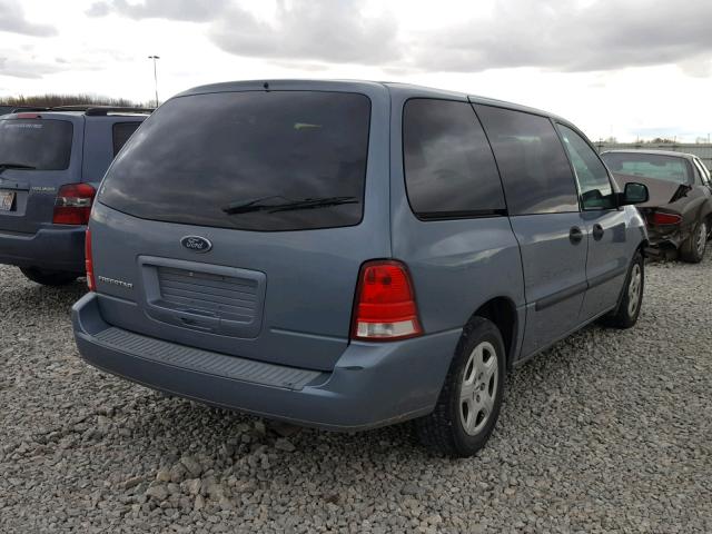 2FMDA50675BA30937 - 2005 FORD FREESTAR S BLUE photo 4