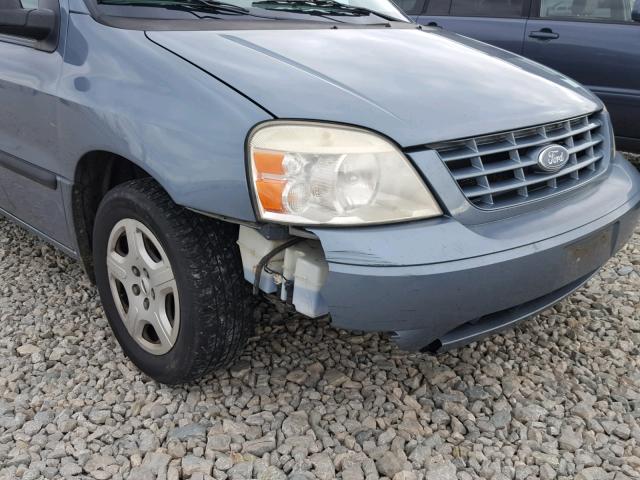 2FMDA50675BA30937 - 2005 FORD FREESTAR S BLUE photo 9