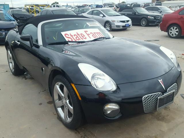 1G2MC35B68Y117782 - 2008 PONTIAC SOLSTICE BLACK photo 1