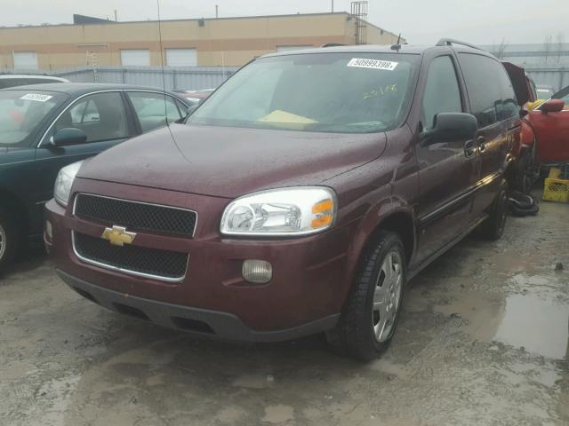 1GNDU23W88D143226 - 2008 CHEVROLET UPLANDER L 栗色 照片 2