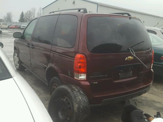 1GNDU23W88D143226 - 2008 CHEVROLET UPLANDER L 栗色 照片 3