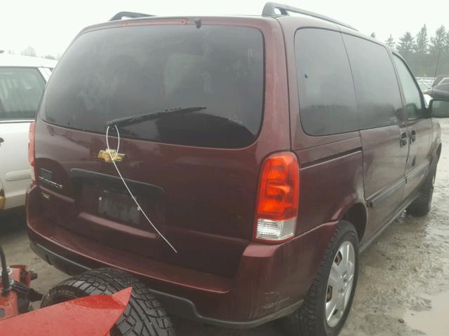 1GNDU23W88D143226 - 2008 CHEVROLET UPLANDER L 栗色 照片 4