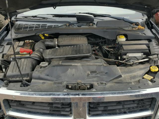 1D8HB48P07F564777 - 2007 DODGE DURANGO SL GRAY photo 7