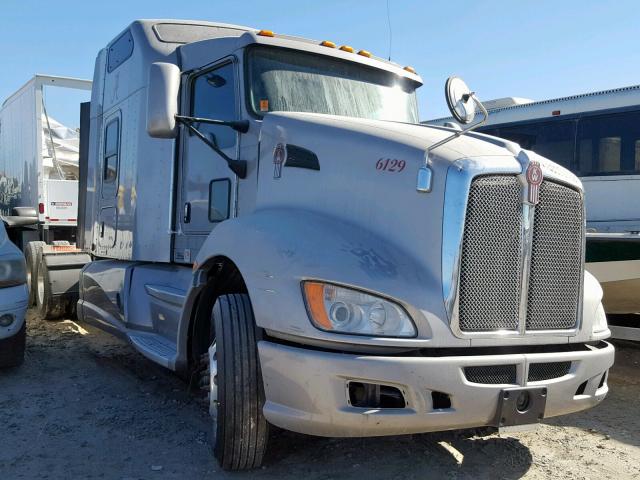 1XKADP8X3EJ392609 - 2014 KENWORTH CONSTRUCTI SILVER photo 1