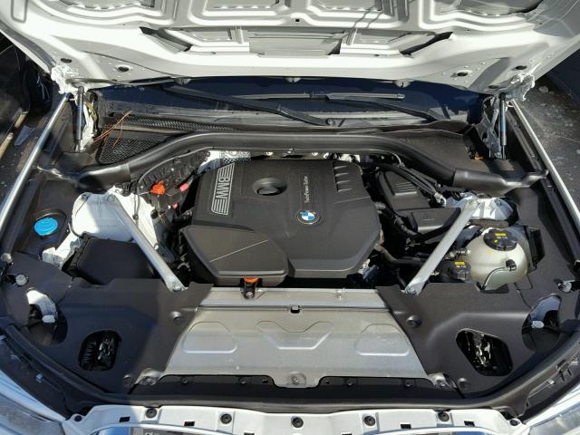5UXTR9C55JLC76450 - 2018 BMW X3 XDRIVEM WHITE photo 7