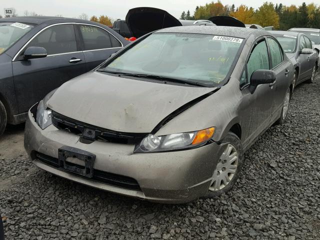 2HGFA16298H115145 - 2008 HONDA CIVIC DX TAN photo 2