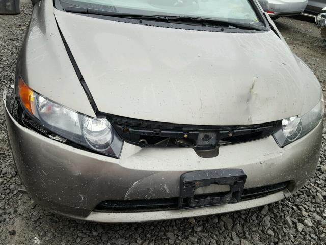 2HGFA16298H115145 - 2008 HONDA CIVIC DX TAN photo 9