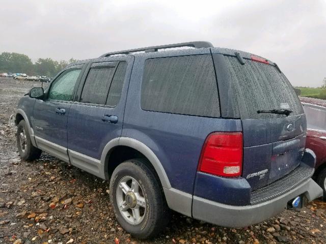 1FMZU73W72ZC09833 - 2002 FORD EXPLORER X BLUE photo 3