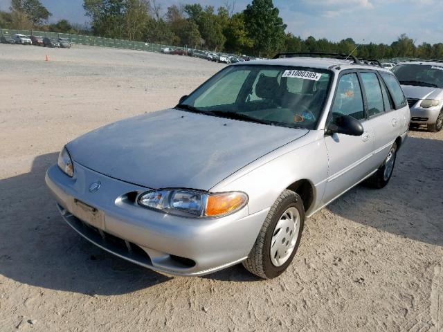 3MELM15P9VR600731 - 1997 MERCURY TRACER LS SILVER photo 2