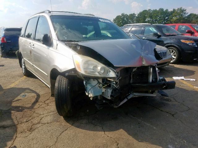 5TDZA23C85S348168 - 2005 TOYOTA SIENNA CE GOLD photo 1