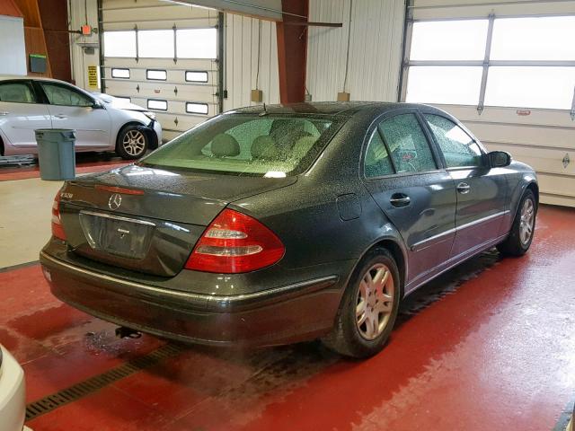 WDBUF65JX3A294329 - 2003 MERCEDES-BENZ E 320 GRAY photo 4