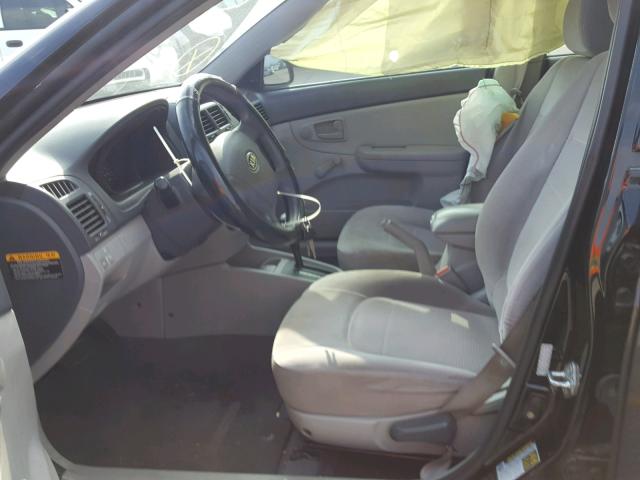 KNAFE221895611629 - 2009 KIA SPECTRA EX WHITE photo 5