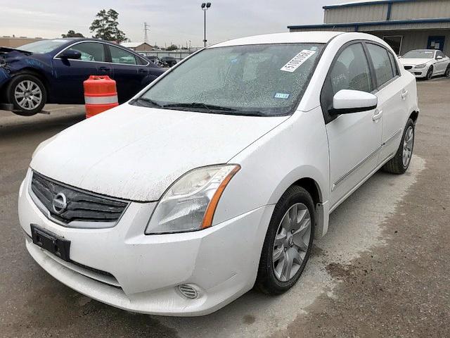 3N1AB6AP5CL658288 - 2012 NISSAN SENTRA 2.0 WHITE photo 2