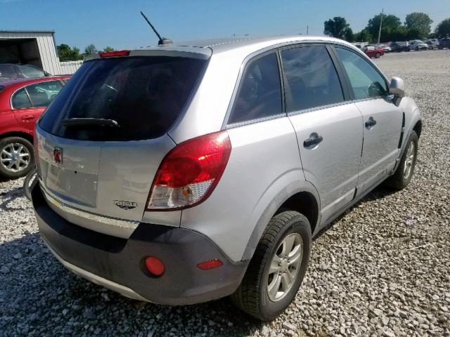 3GSALAE15AS579889 - 2010 SATURN VUE XE SILVER photo 4