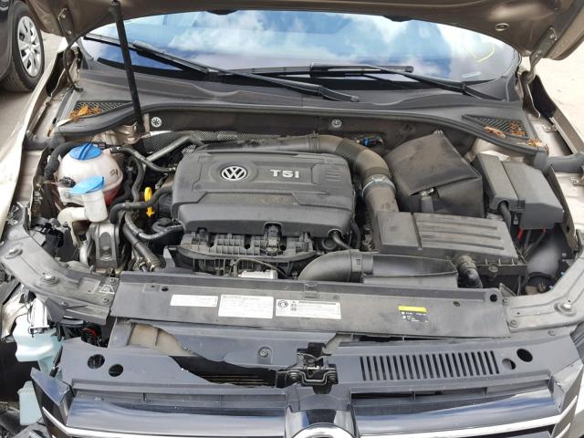 1VWAT7A33FC111188 - 2015 VOLKSWAGEN PASSAT S GRAY photo 7