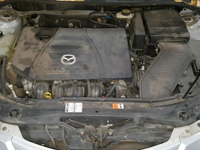 JM1BK123641148878 - 2004 MAZDA 3 S SILVER photo 7