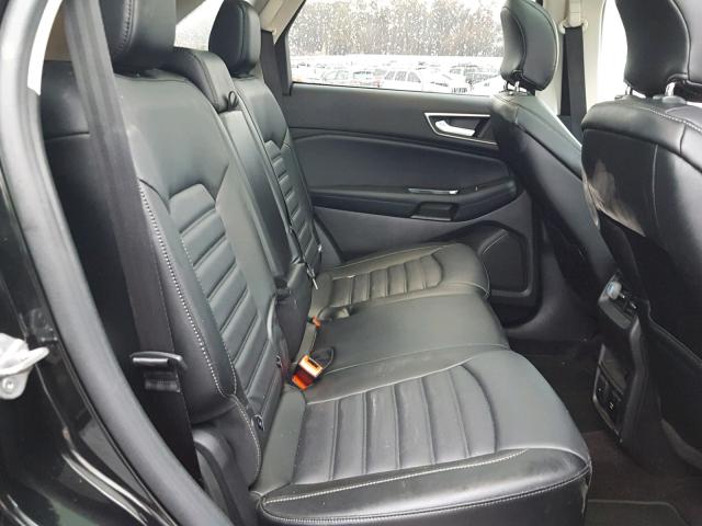 2FMPK4J87GBB46940 - 2016 FORD EDGE SEL BLACK photo 6