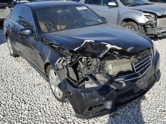 WDDHF2EB7BA299805 - 2011 MERCEDES-BENZ E 350 BLUE BLACK photo 1