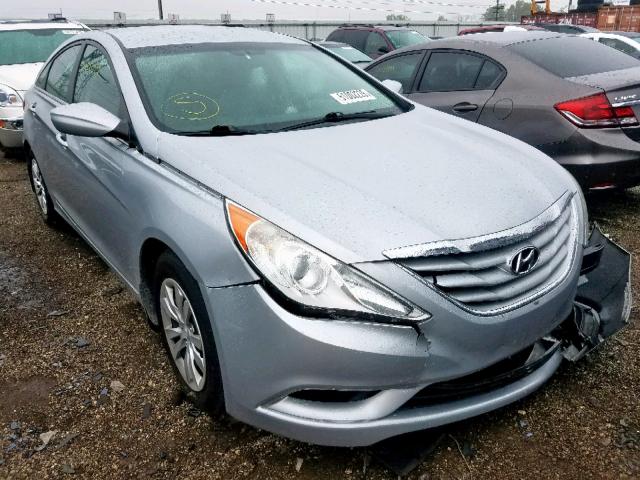 5NPEB4AC9BH238452 - 2011 HYUNDAI SONATA GLS SILVER photo 1