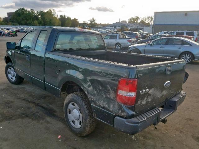 1FTRX14WX6NB77481 - 2006 FORD F150 GREEN photo 3