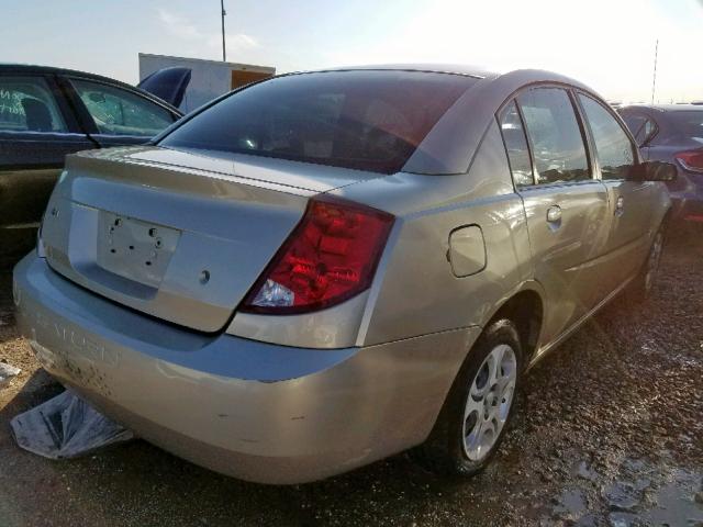 1G8AJ52F94Z133867 - 2004 SATURN ION LEVEL TAN photo 4