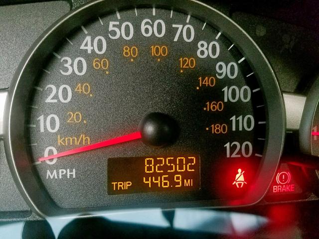 1G8AJ52F94Z133867 - 2004 SATURN ION LEVEL TAN photo 8