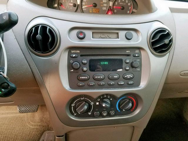 1G8AJ52F94Z133867 - 2004 SATURN ION LEVEL TAN photo 9