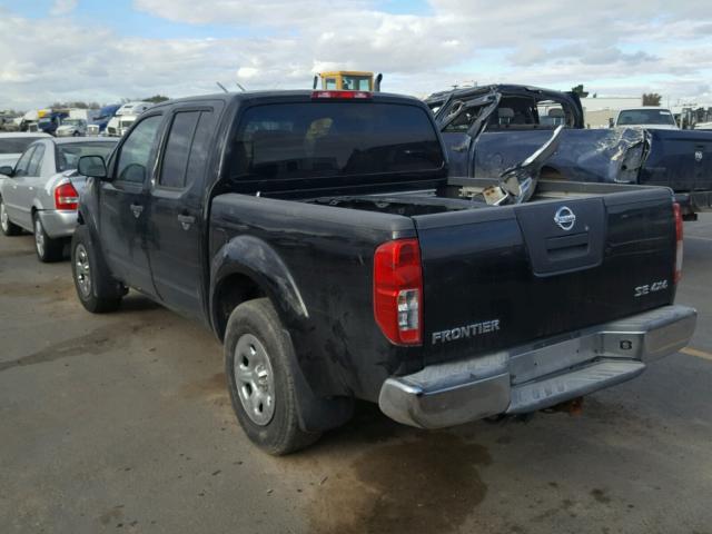 1N6AD07W87C429265 - 2007 NISSAN FRONTIER C BLACK photo 3