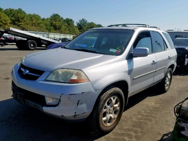 2HNYD18602H527776 - 2002 ACURA MDX TOURIN SILVER photo 2