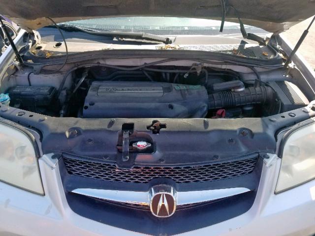 2HNYD18602H527776 - 2002 ACURA MDX TOURIN SILVER photo 7