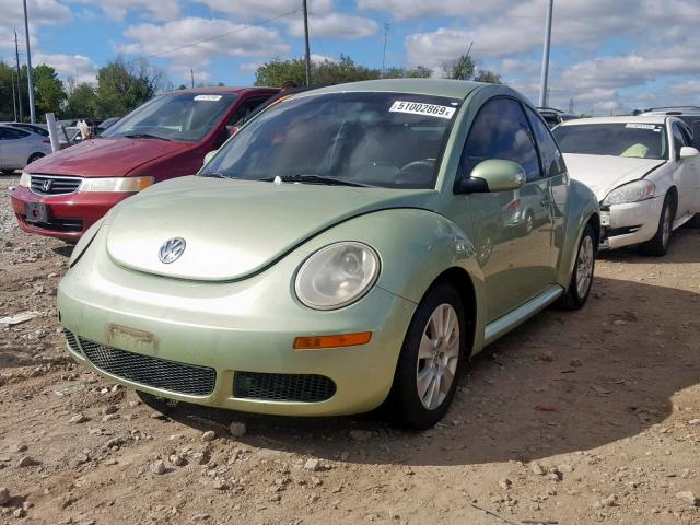 3VWPW31C28M515482 - 2008 VOLKSWAGEN NEW BEETLE მწვანე ფოტო 2